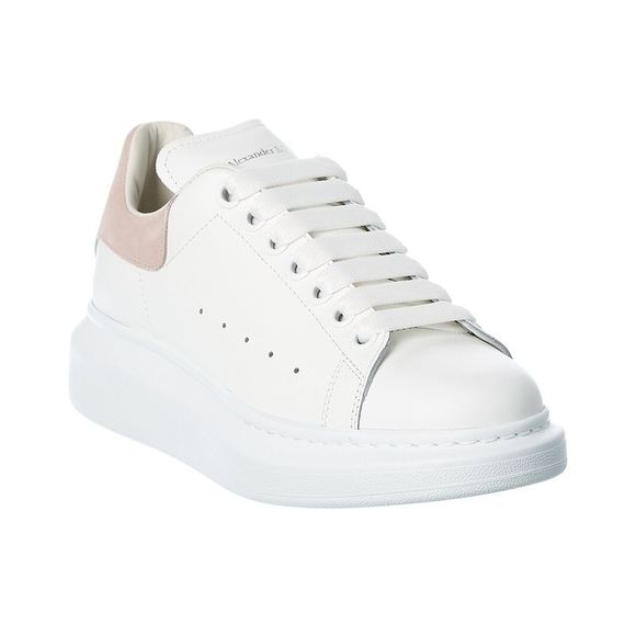 Alexander McQueen Shoes - Alexander Mcqueen Oversized Leather Sneaker, White